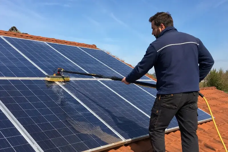 Nettoyage et entretien de panneaux solaires à Trélissac